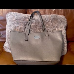 Pearl Grey Michael Kors handbag